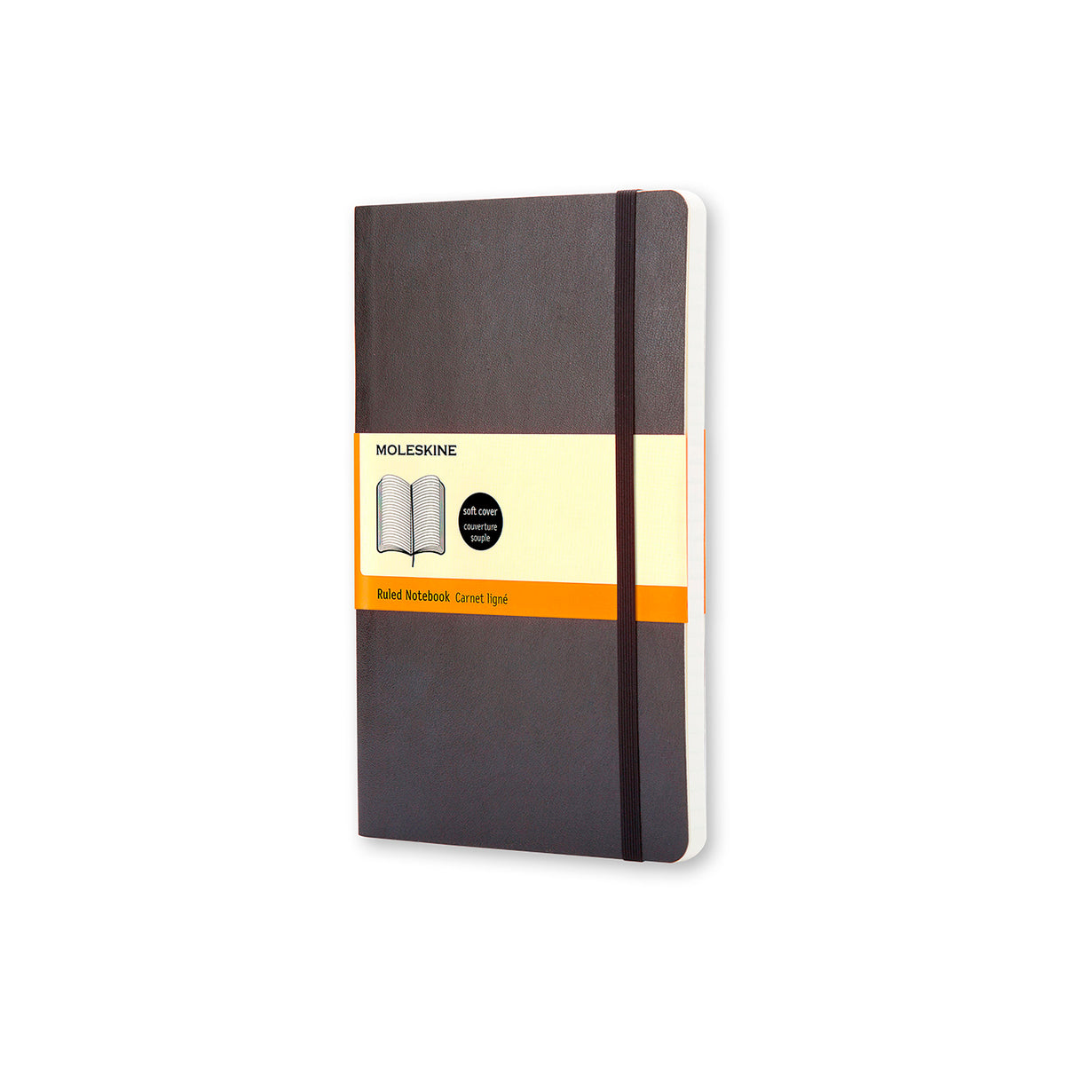 Moleskine - Classic Soft Cover Notebook - Ruled - Large - Black