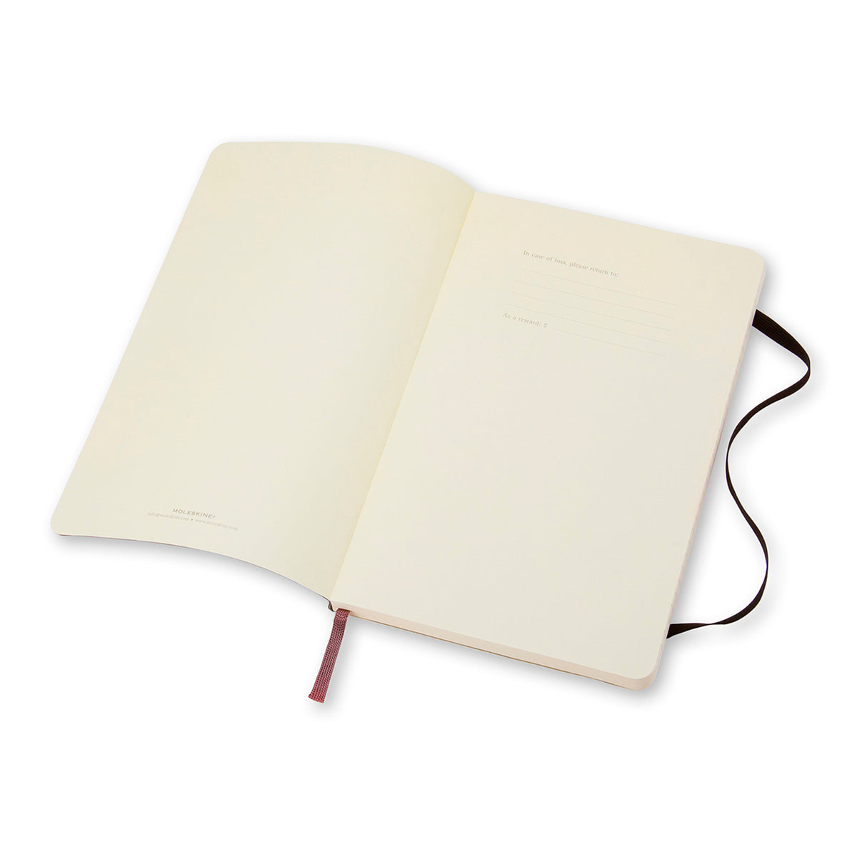 Moleskine - Classic Soft Cover Notebook - Ruled - Large - Black