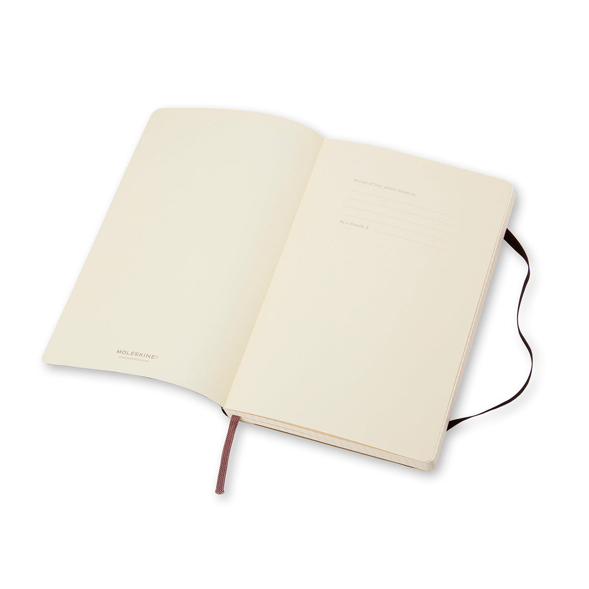 Moleskine - Classic Soft Cover Notebook - Grid - Large - Black