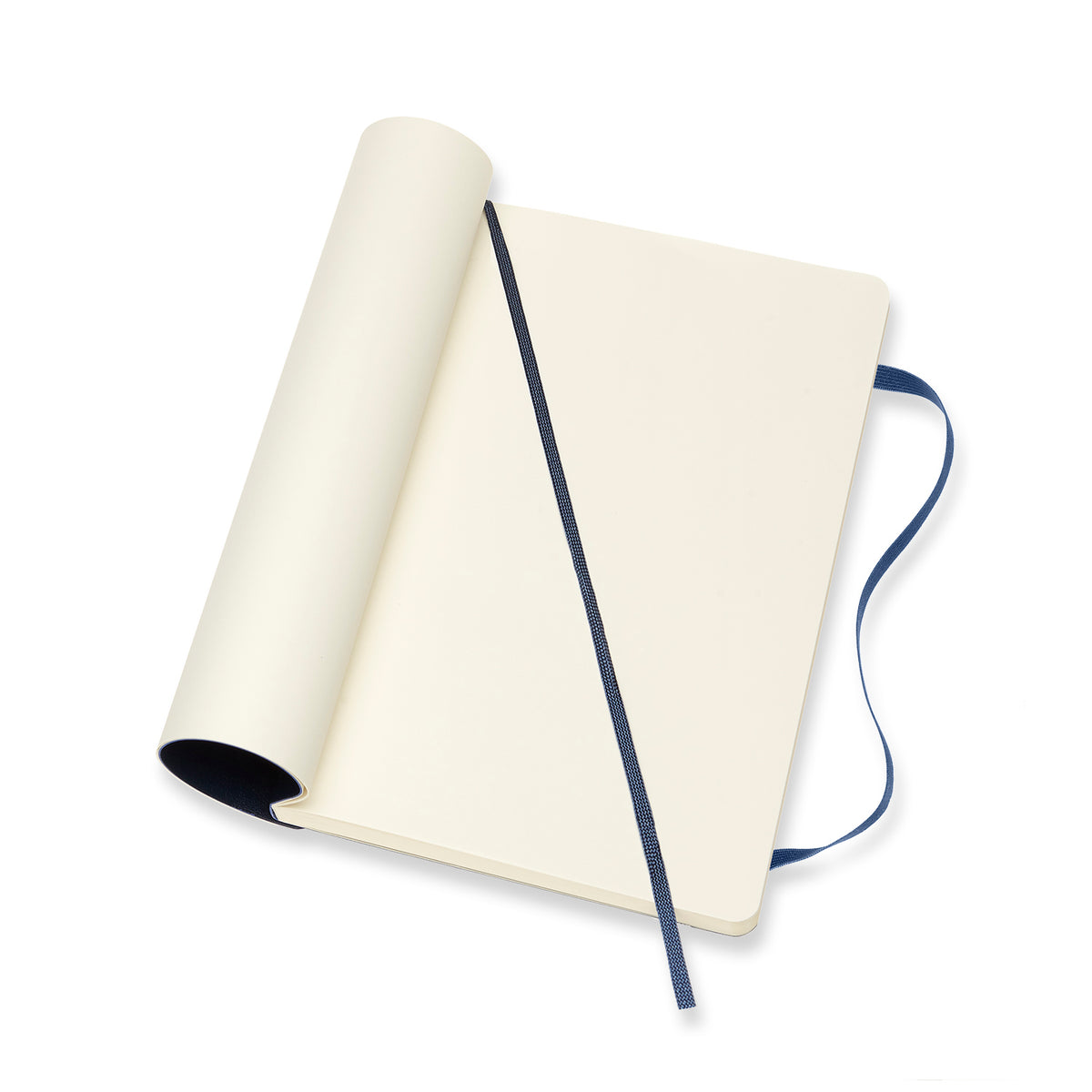 Moleskine - Classic Soft Cover Notebook - Plain - Large - Sapphire Blue