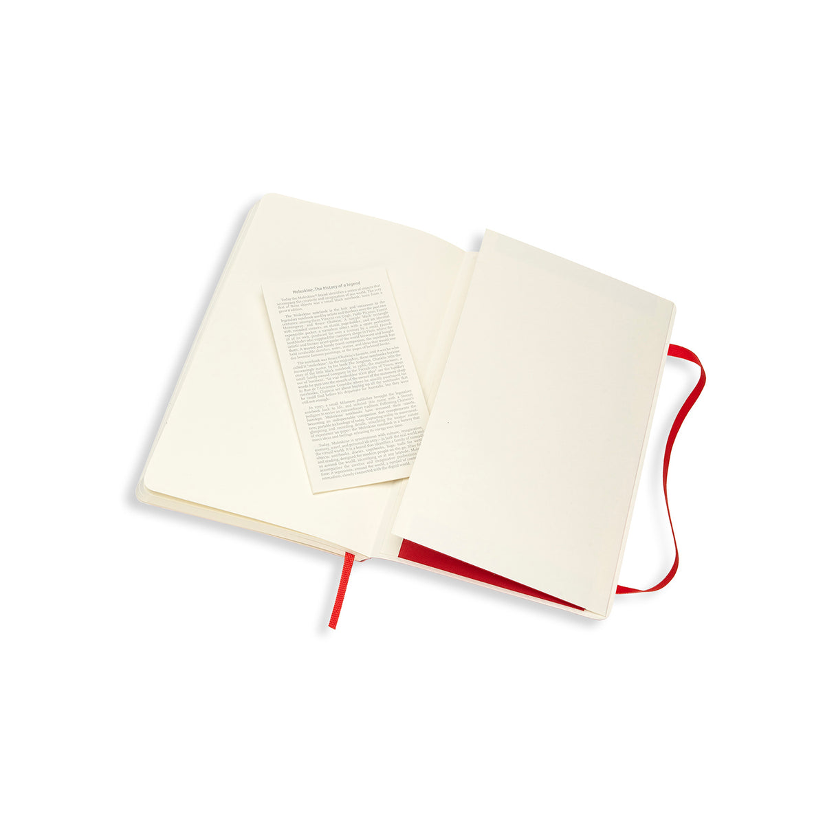 Moleskine - Classic Soft Cover Notebook - Dot Grid - Large - Scarlet Red