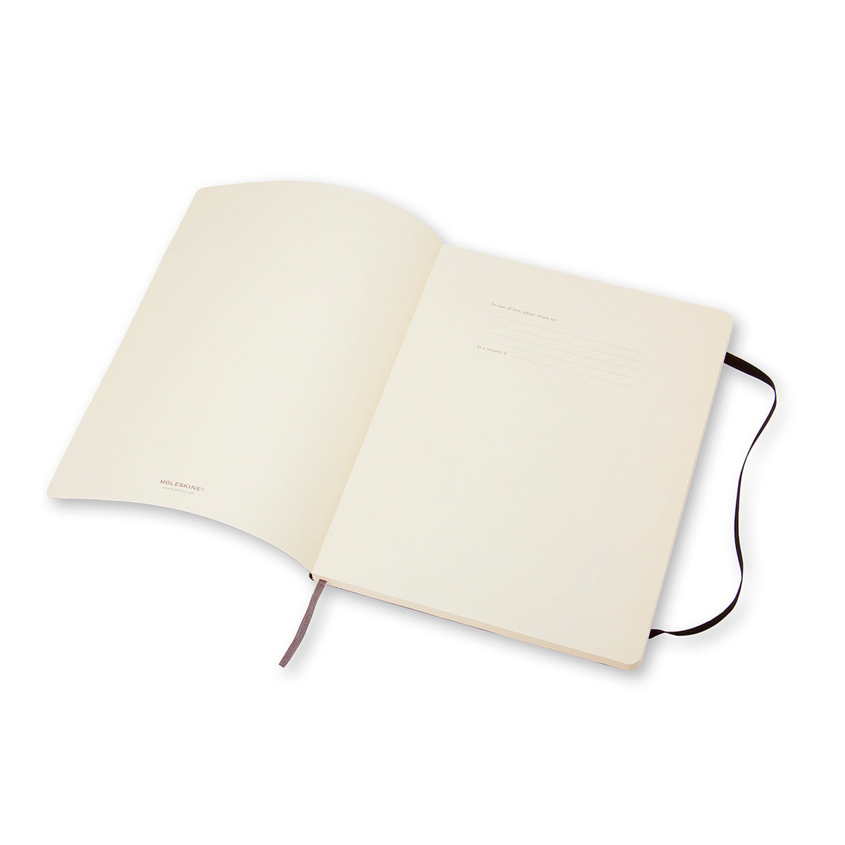 Moleskine - Classic Soft Cover Notebook - Ruled - Extra Large - Black