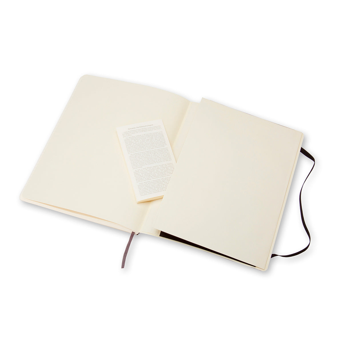 Moleskine - Classic Soft Cover Notebook - Ruled - Extra Large - Black