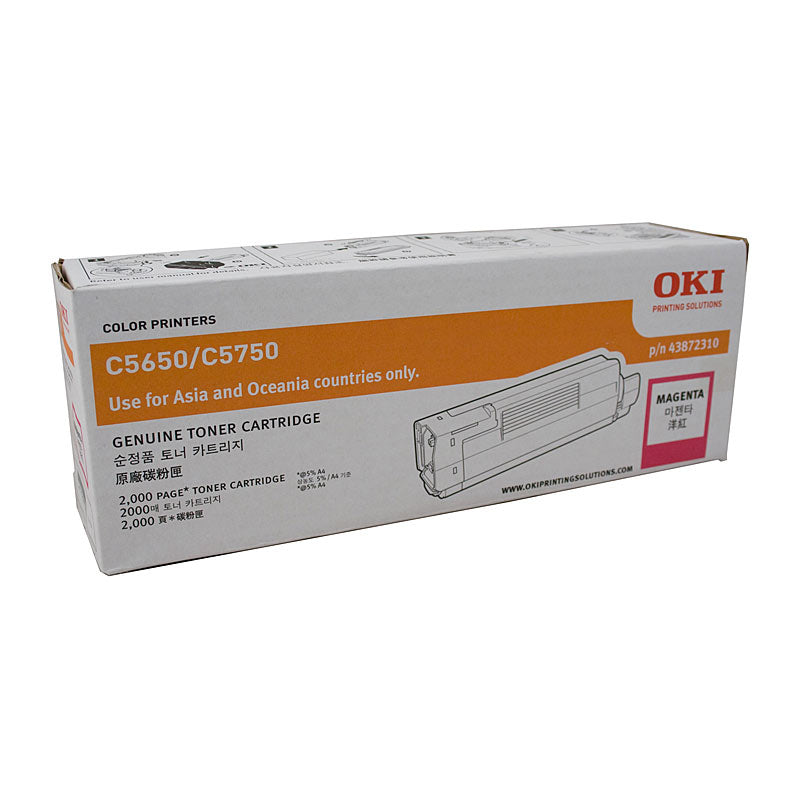 Oki C5650 Magenta Toner