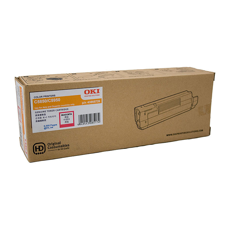 Oki C58/5950 Magenta Toner