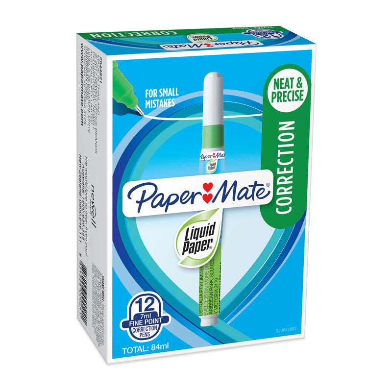 PAPERMATE Liquid Paper Correction Pen 7ml