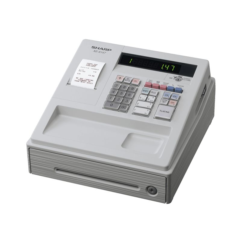 Sharp XEA147WH Cash Register