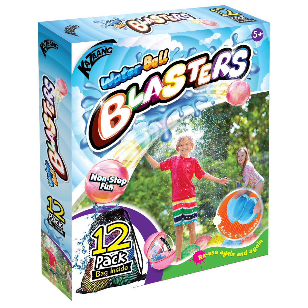 Water Ball Blasters - 12 Pack