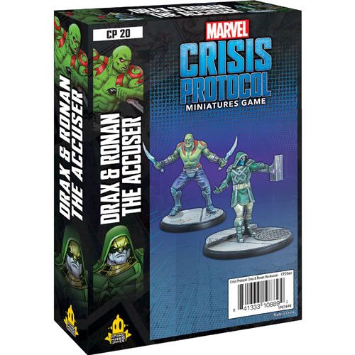 Drax and Ronan the Accuser Character Pack (Marvel Crisis Protocol Miniatures Game)