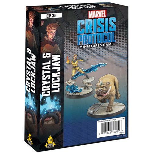 Crystal &amp; Lockjaw (Marvel Crisis Protocol Miniatures Game)