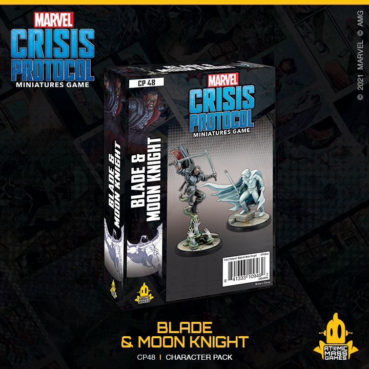 Blade and Moon Knight (Marvel Crisis Protocol Miniatures Game)