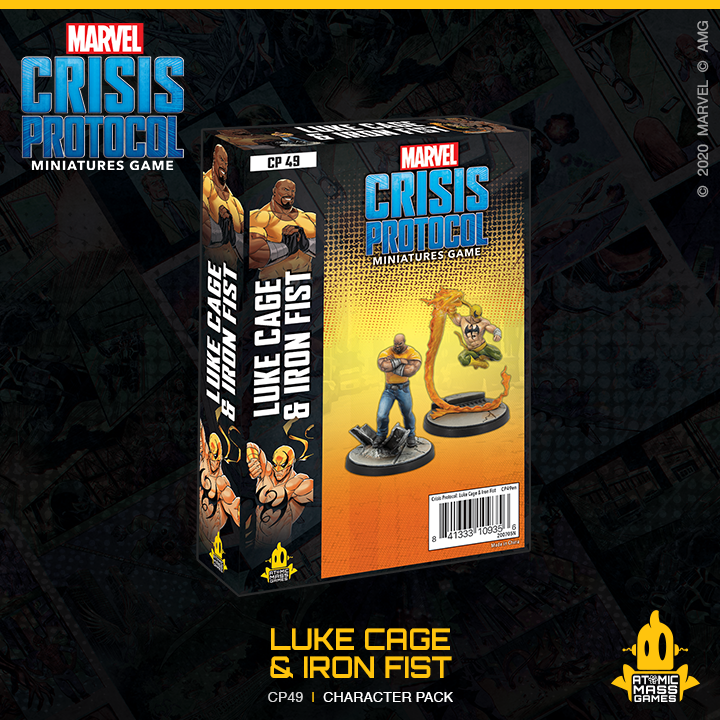 Luke Cage and Iron Fist (Marvel Crisis Protocol Miniatures Game)