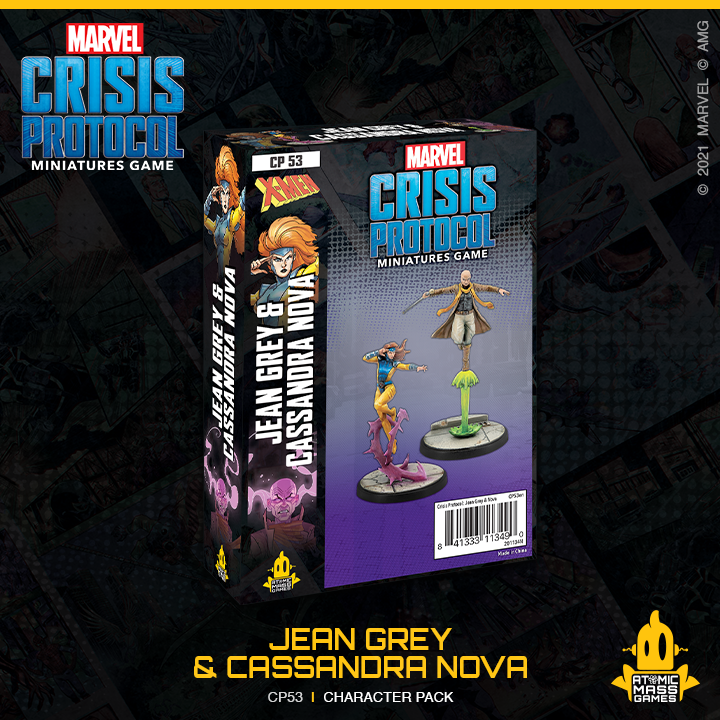 Jean Grey &amp; Cassandra Nova (Marvel Crisis Protocol Miniatures Game)