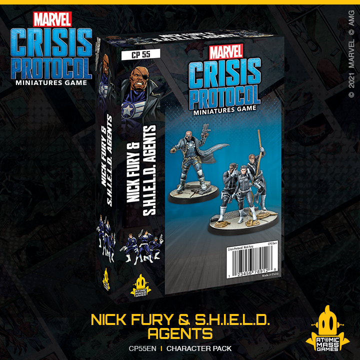 Nick Fury &amp; S.H.I.E.L.D. Agents (Marvel Crisis Protocol Miniatures Game)