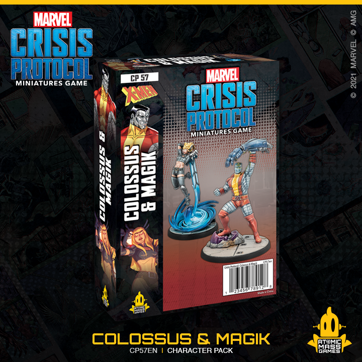 Colossus and Magik (Marvel Crisis Protocol Miniatures Game)