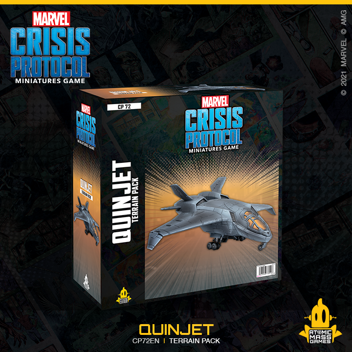 Quinjet Terrain Pack (Marvel Crisis Protocol Miniatures Game)