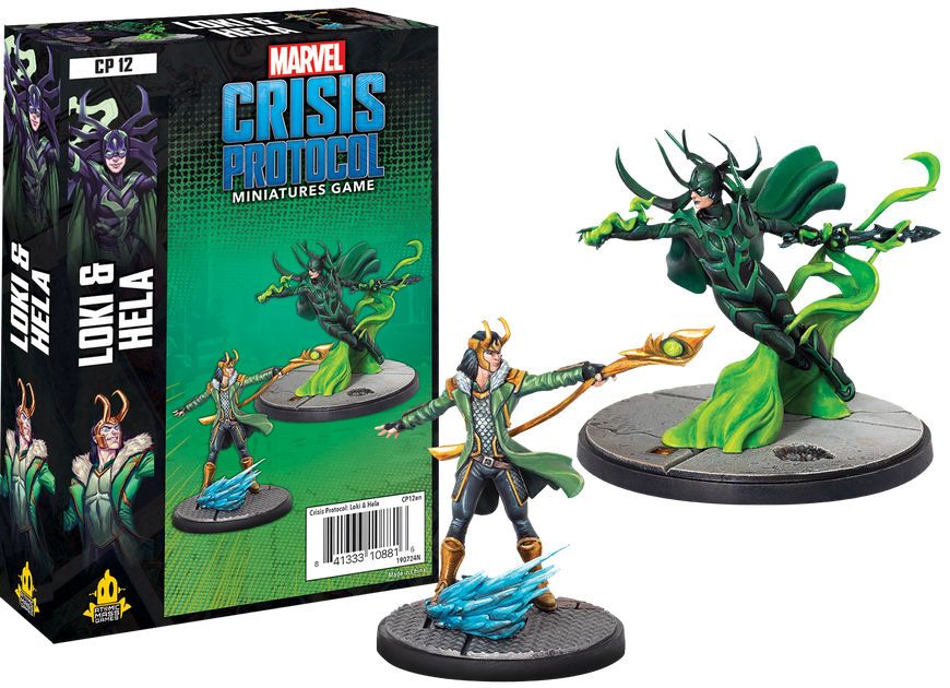 Loki and Hella Expansion (Marvel Crisis Protocol Miniatures Game)