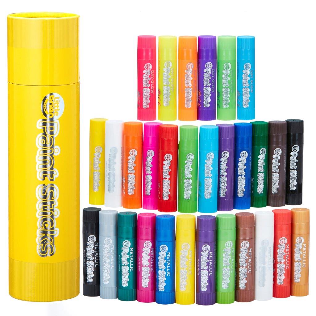 Little Brian Paint Stick Tube - Assorted 30