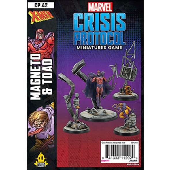 Magneto and Toad (Marvel Crisis Protocol Miniatures Game)