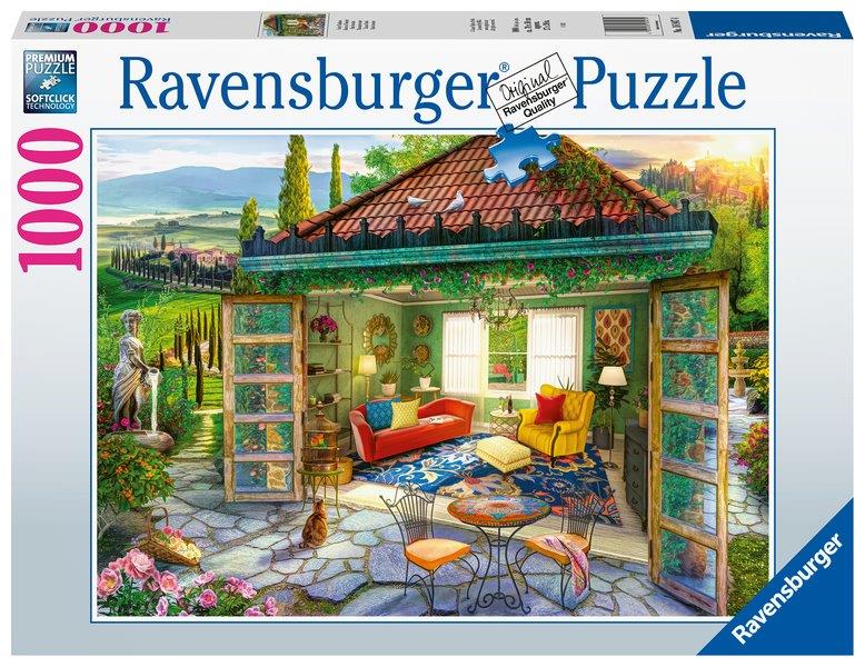 Tuscan Oasis 1000pc (Ravensburger Puzzle)
