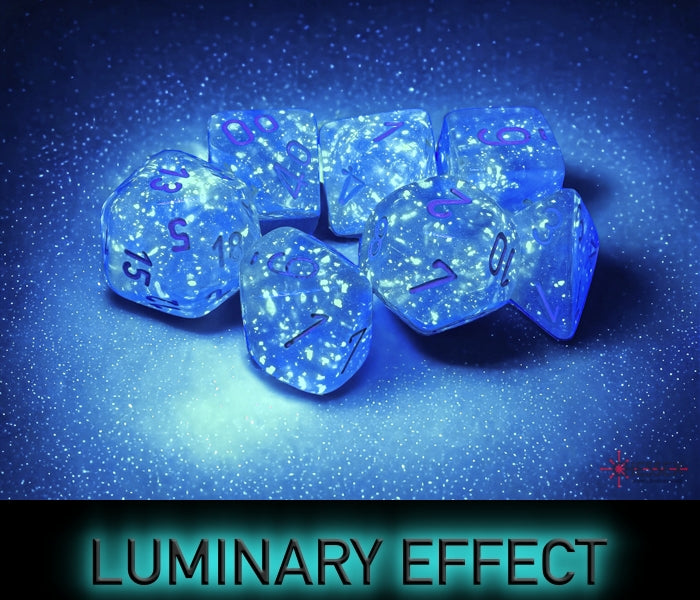 CHX 27566 Luminary Sky/silver (Polyhedral 7-Die Set)