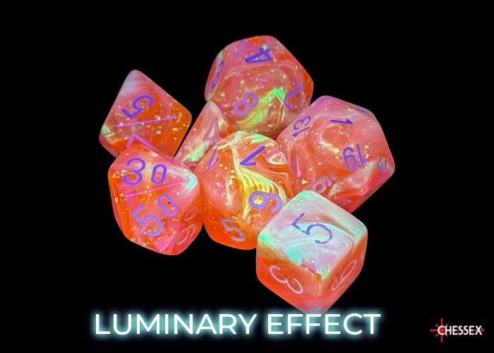 CHX 27553 Festive Dahlia/white Luminary (Polyhedral 7-Die Set)