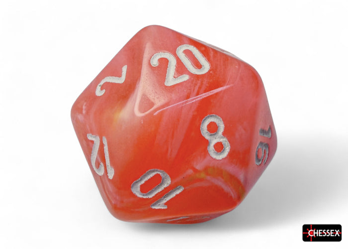 CHX 27553 Festive Dahlia/white Luminary (Polyhedral 7-Die Set)