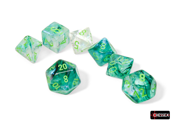 CHX 27595 Borealis Kelp/light green Luminary (Polyhedral 7-Die Set)