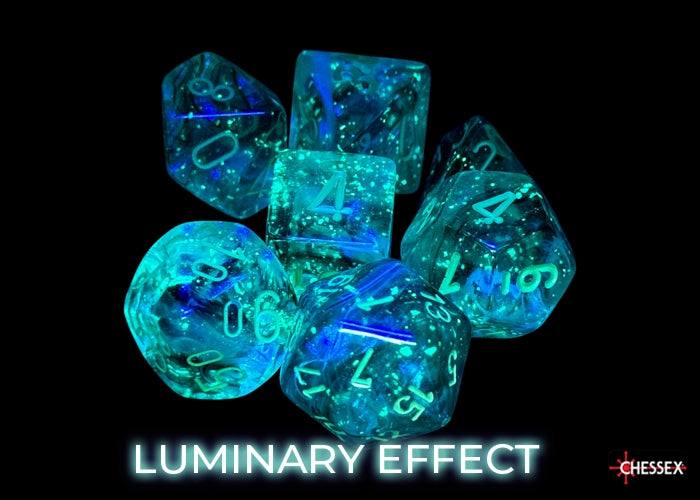 CHX 27595 Borealis Kelp/light green Luminary (Polyhedral 7-Die Set)