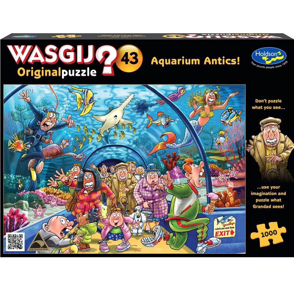 WASGIJ? Original #43 - Aquarium Antics! 1000pc Puzzle