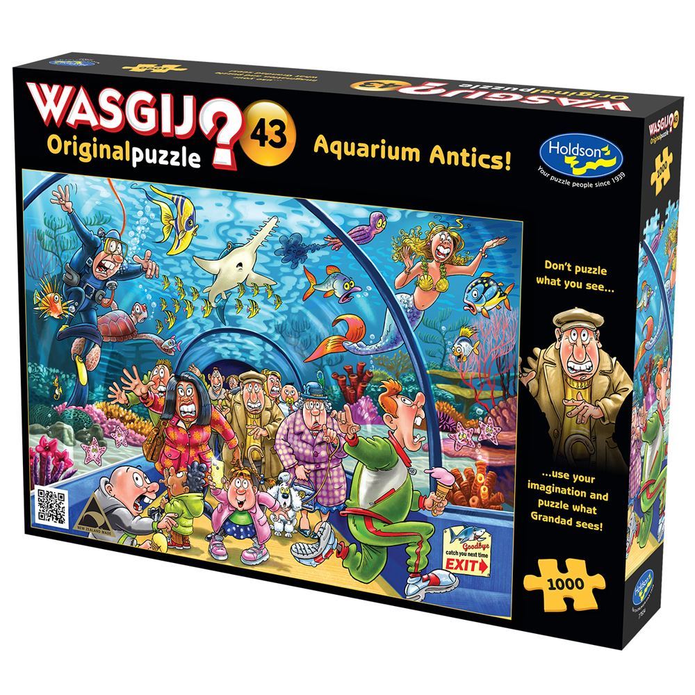 WASGIJ? Original #43 - Aquarium Antics! 1000pc Puzzle