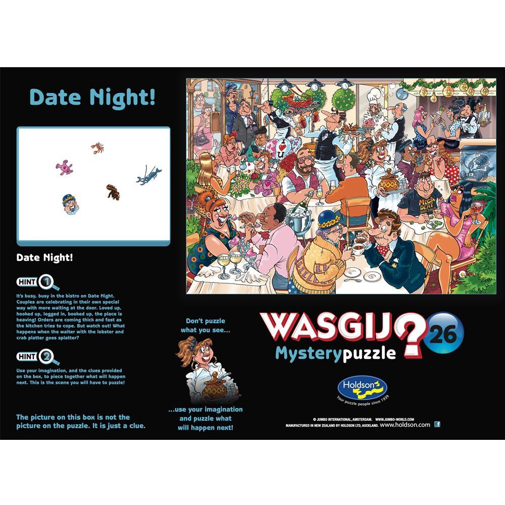 WASGIJ? Mystery #26 - Date Night! 1000pc Puzzle