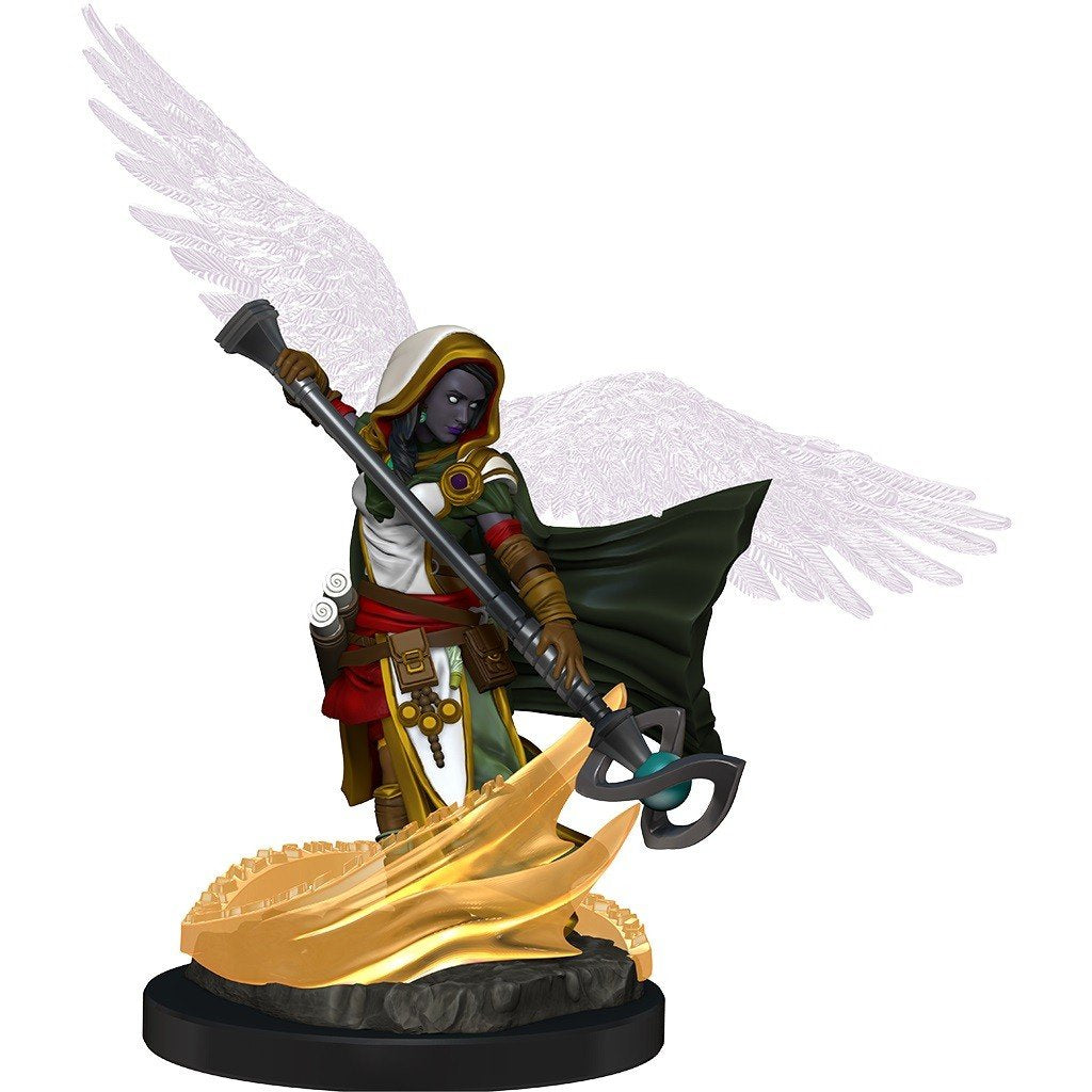 D&amp;D - Aasimar Female Wizard (Premium Painted Figures)