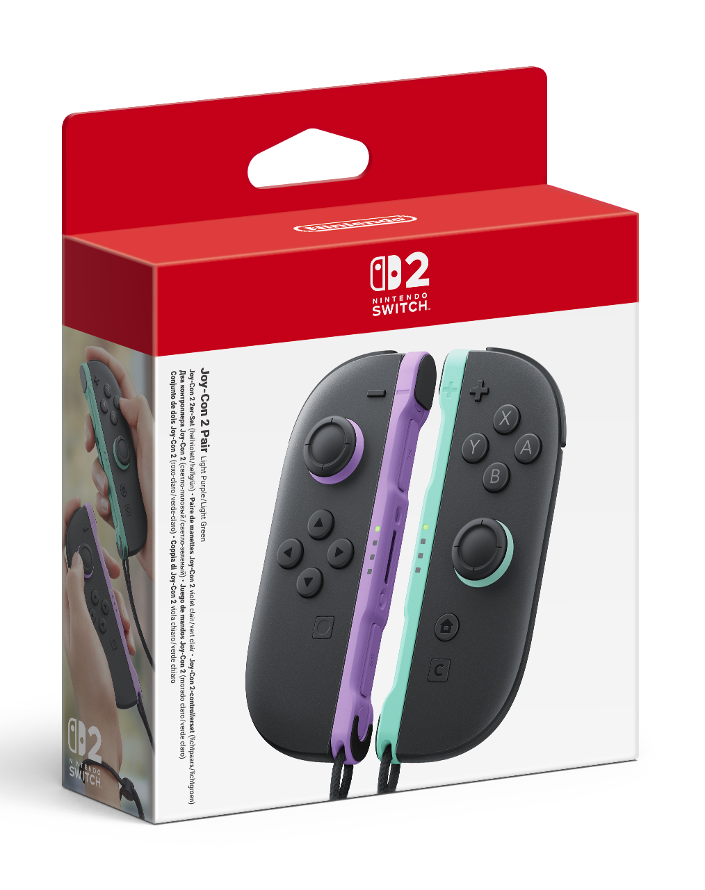 Joy-Con 2 Pair - Light Purple/Light Green [Nintendo Switch 2]