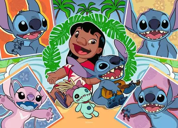 Disney Stitch: Aloha! Bumper Pack 4x100pc [Ravensburger Puzzle]