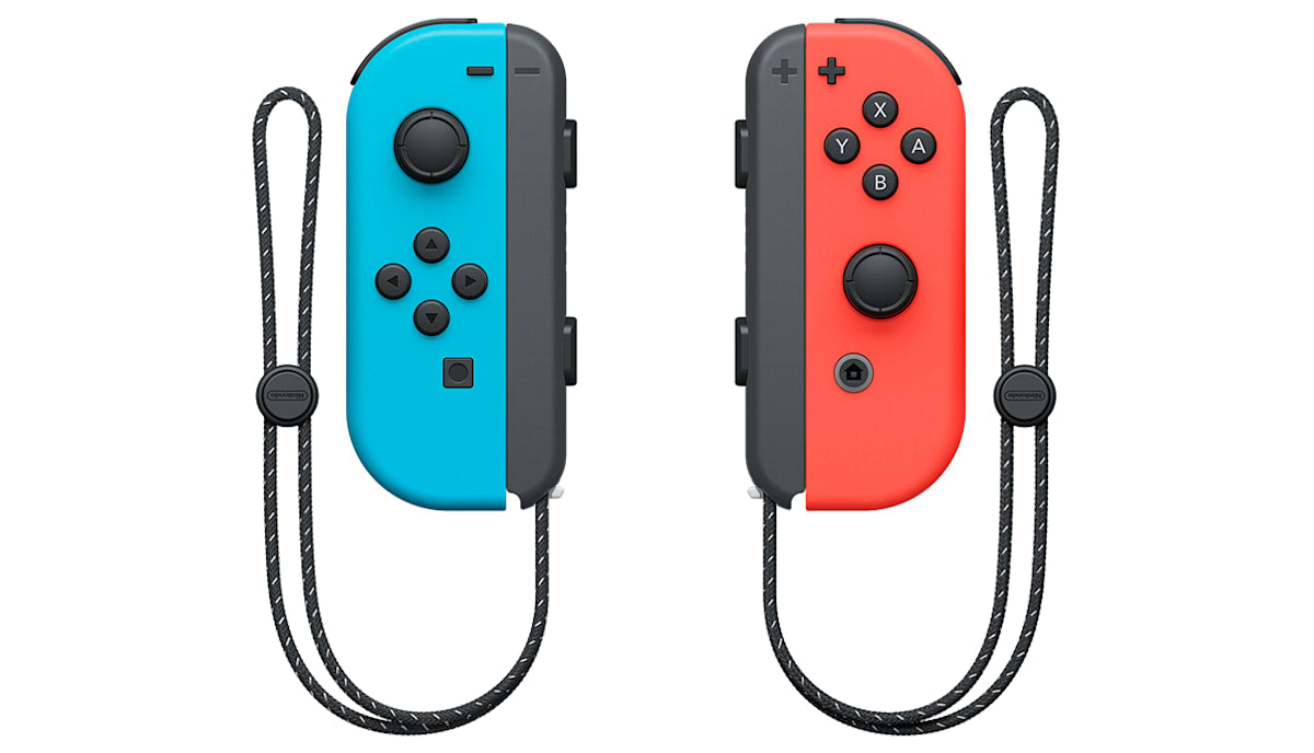 Nintendo Switch Console (OLED Model) - Neon Red/Blue