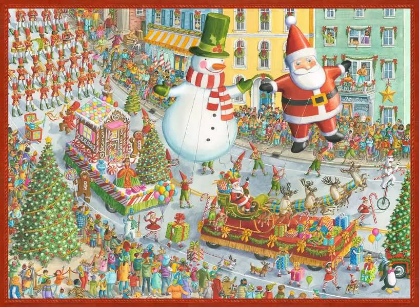 Ingrid Slyder: Here Comes Christmas! 500pc [Ravensburger Puzzle]