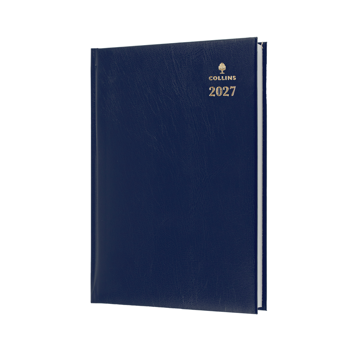 Collins 2027 Calendar Year Diary - Sterling 144 A4 DTP Blue