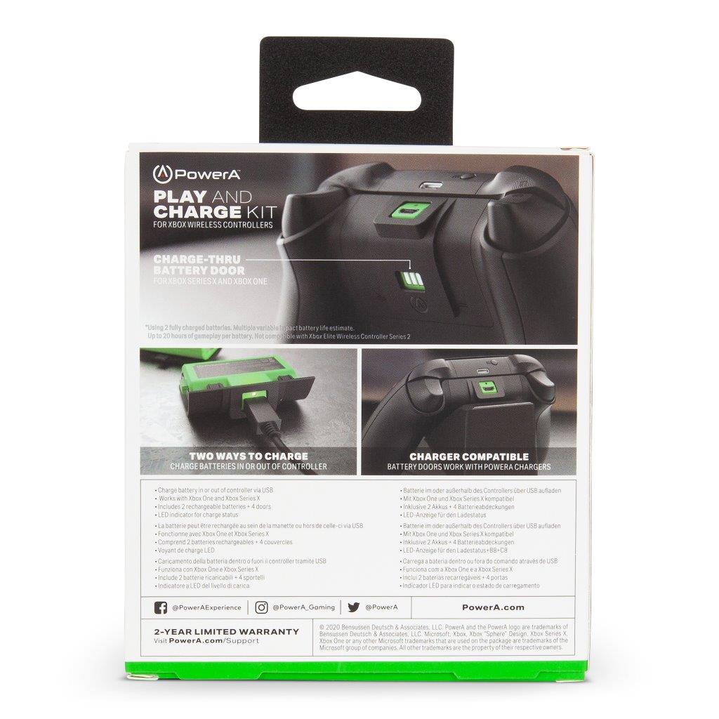 PowerA Play & Charge Kit for Xbox Series X|S
