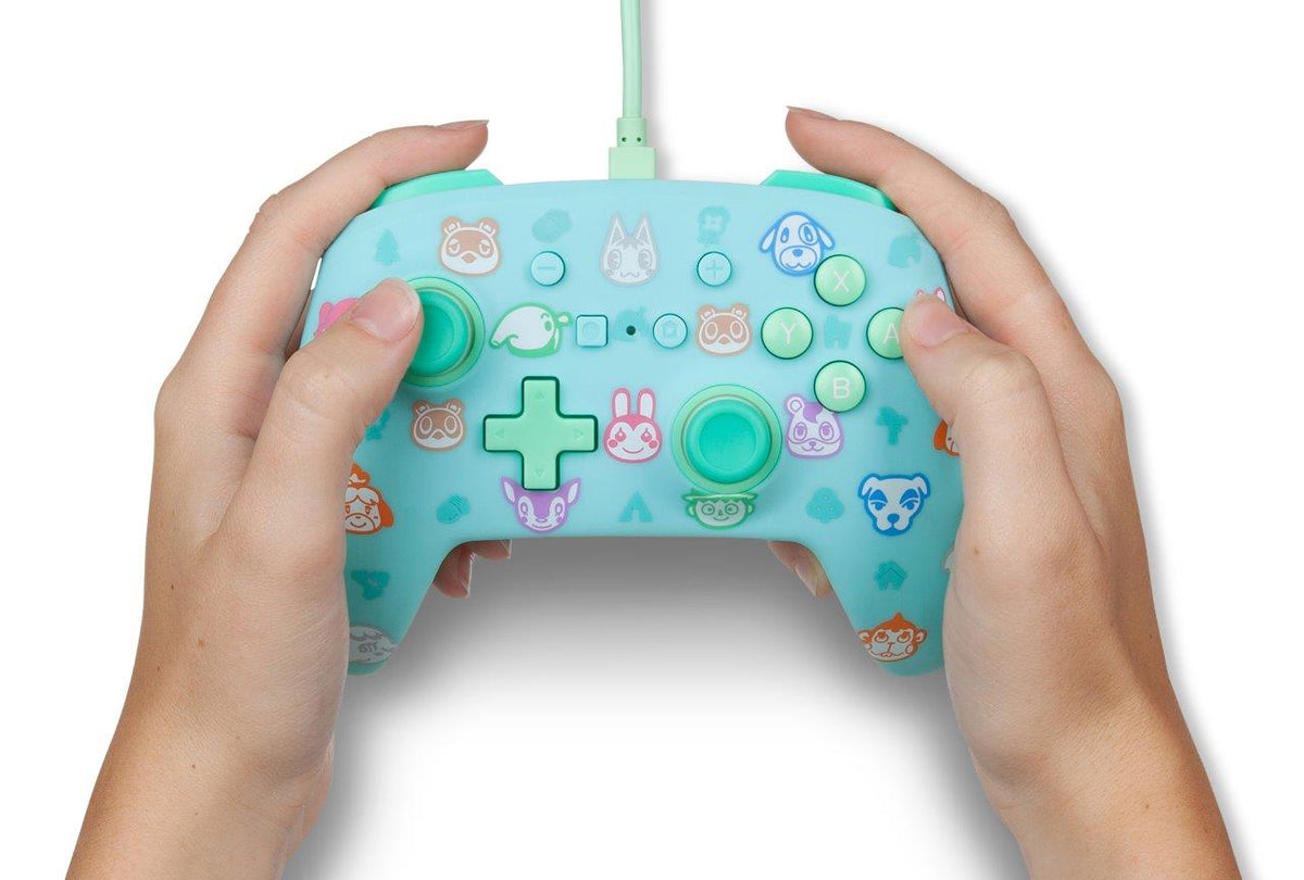 PowerA Enhanced Wired Controller for Nintendo Switch - Animal Crossing