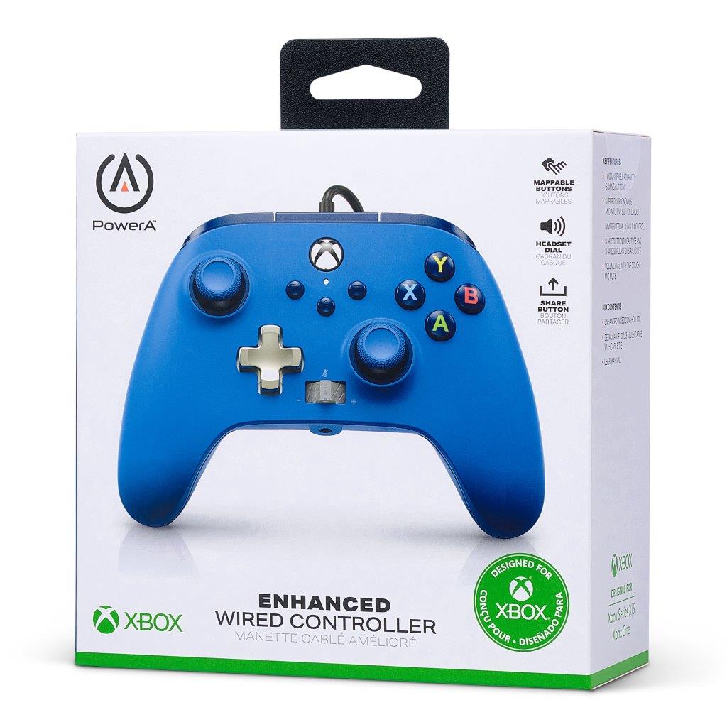 PowerA Enhanced Wired Controller for Xbox Series X|S - Blue