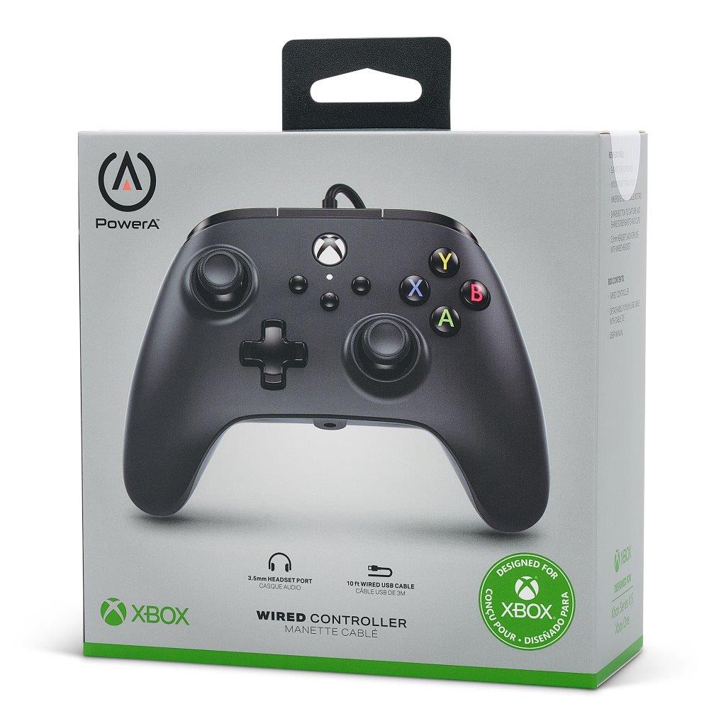 PowerA Wired Controller for Xbox Series X|S - Black