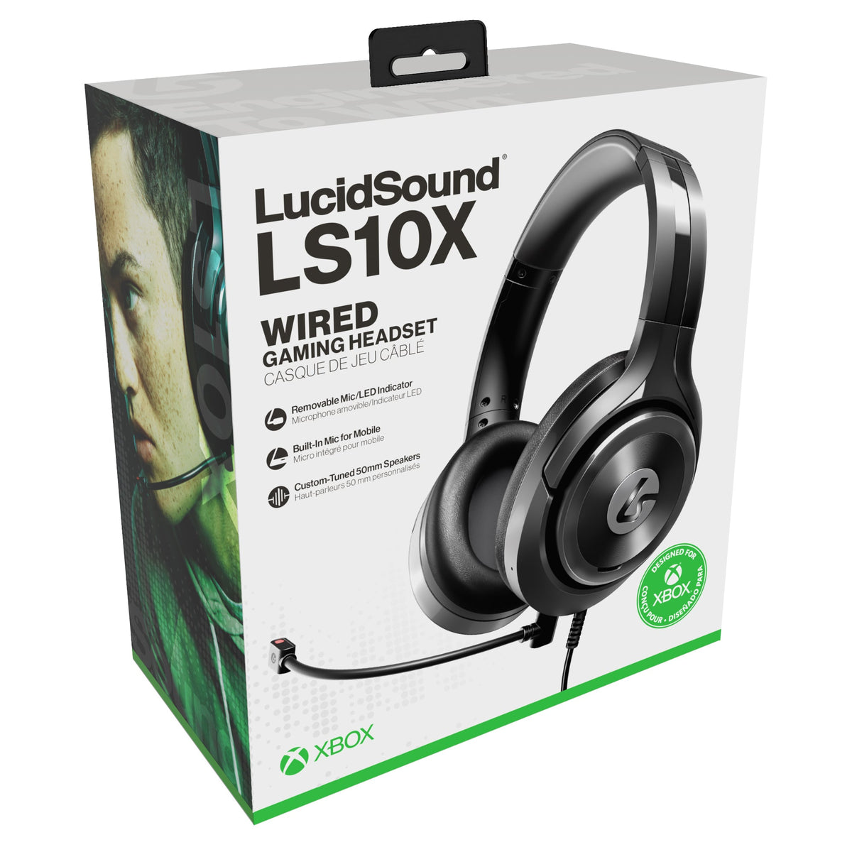 LucidSound LS10X Wired Gaming Headset for Xbox Series X|S - Black