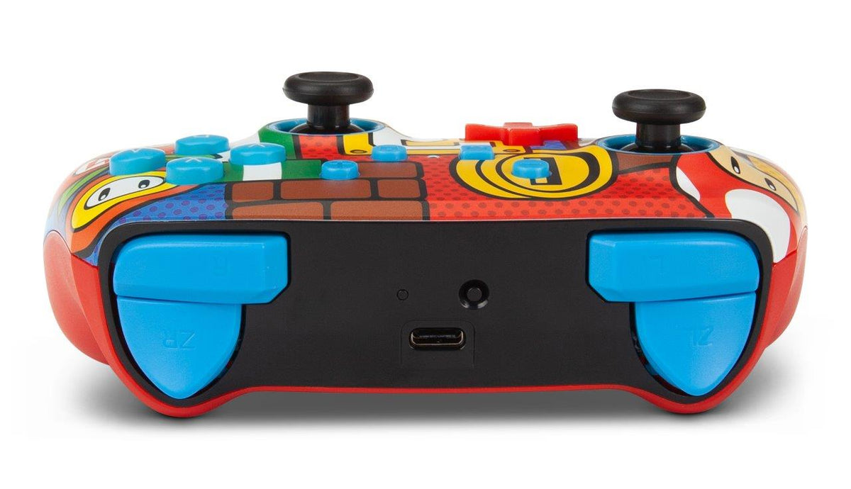 PowerA Enhanced Wireless Controller for Nintendo Switch - Mario Pop Art
