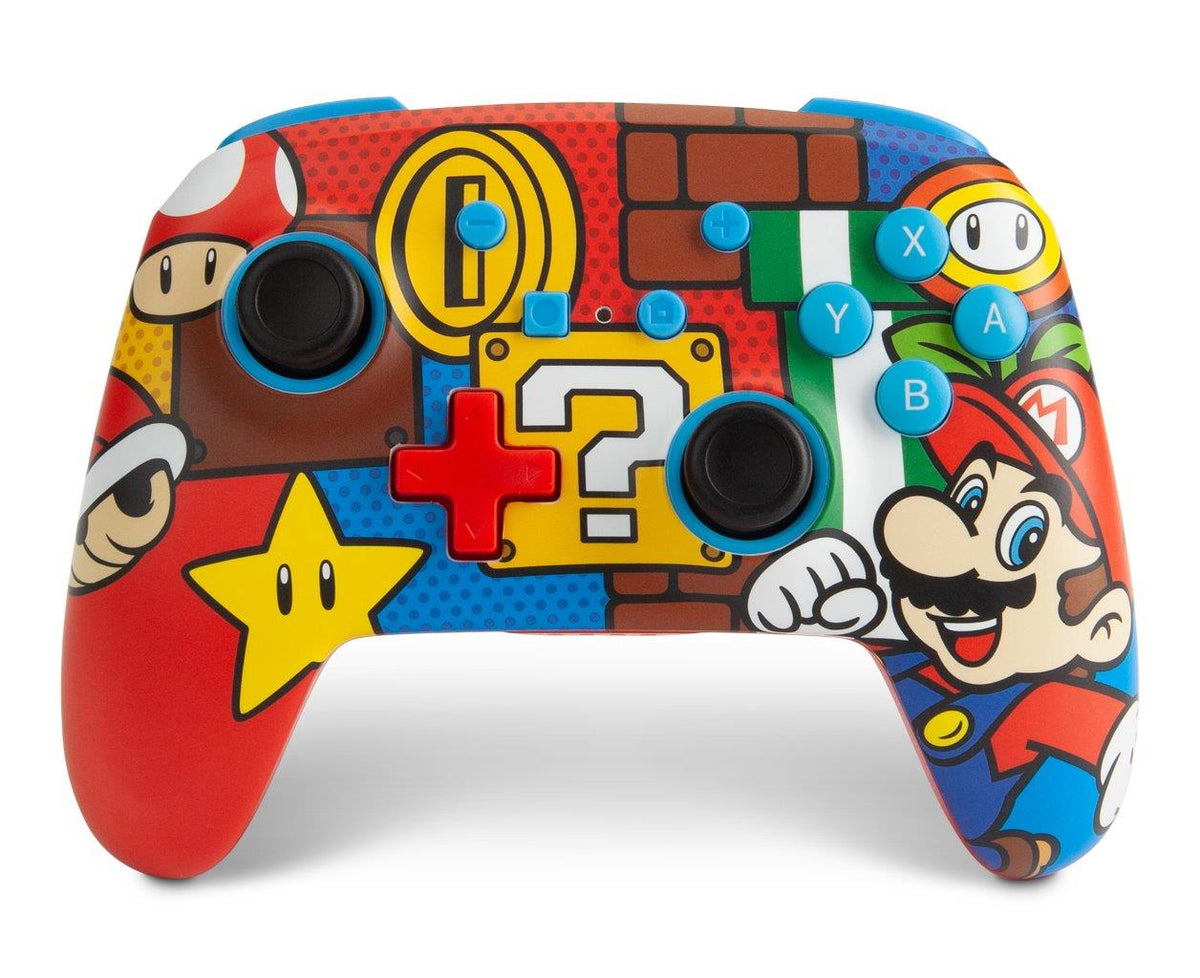 PowerA Enhanced Wireless Controller for Nintendo Switch - Mario Pop Art