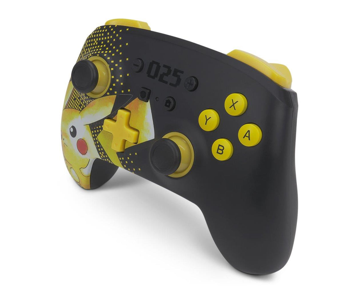 PowerA Enhanced Wireless Controller for Nintendo Switch - Pokemon: Pikachu #025