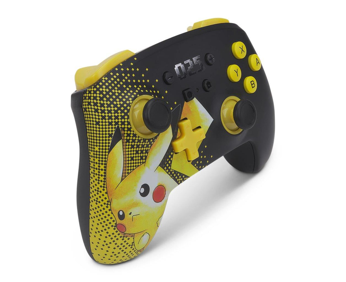 PowerA Enhanced Wireless Controller for Nintendo Switch - Pokemon: Pikachu #025
