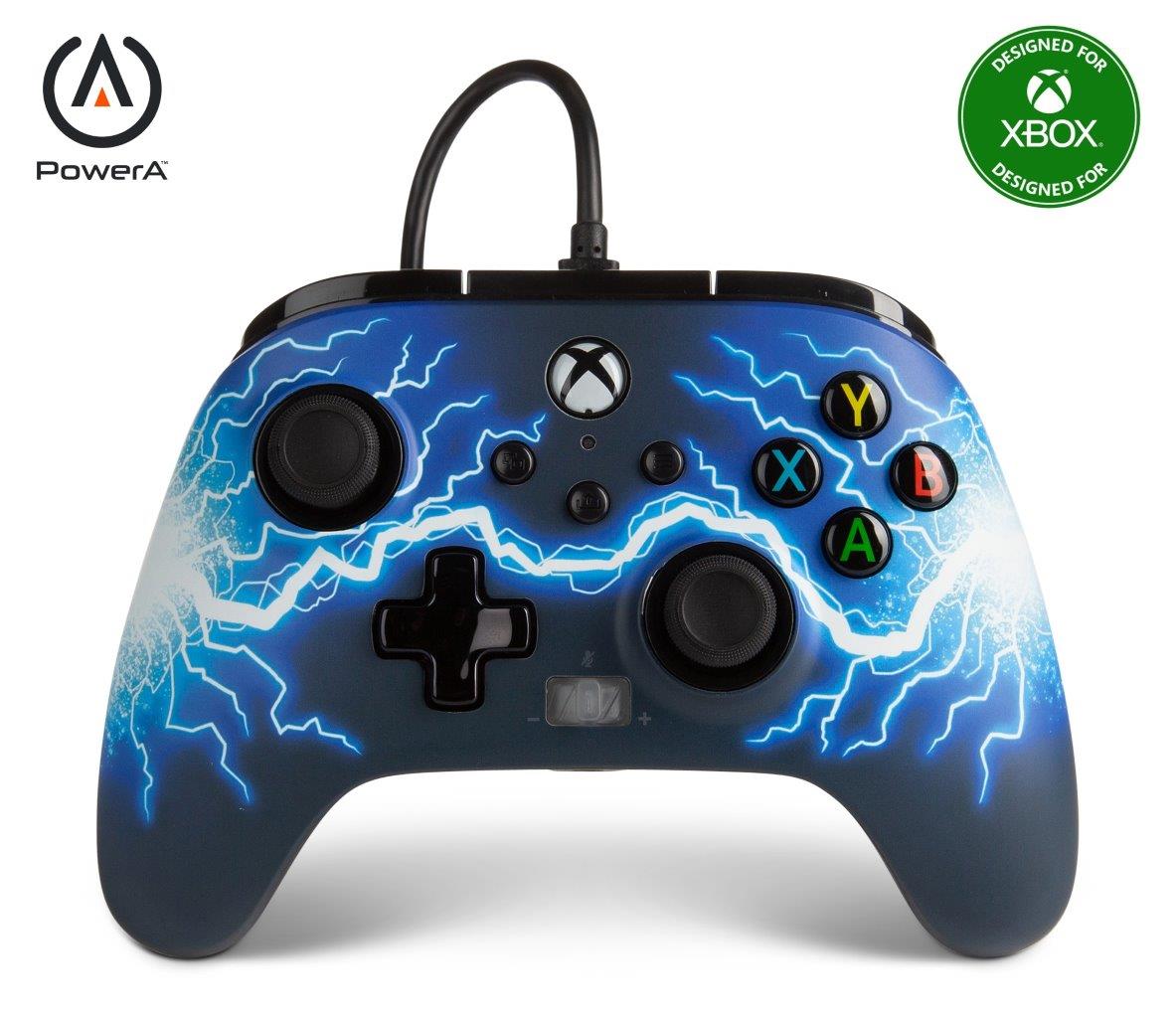 PowerA Enhanced Wired Controller for Xbox Series X|S - Arc Lightning