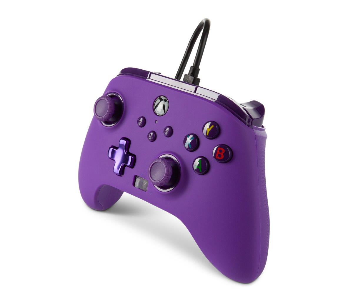 PowerA Enhanced Wired Controller for Xbox Series X|S - Royal Purple