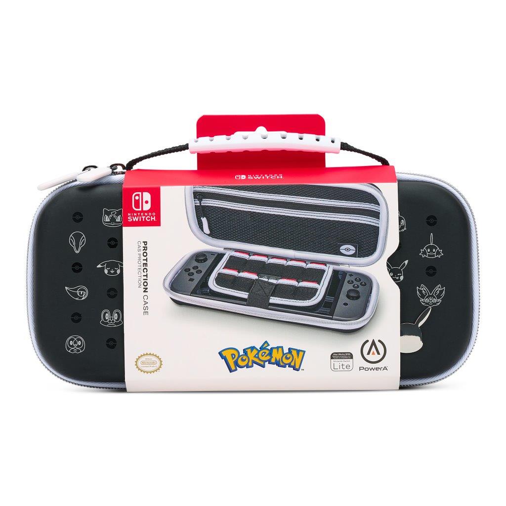 PowerA Protection Case for Nintendo Switch - Pokemon: Pikachu Black & Silver